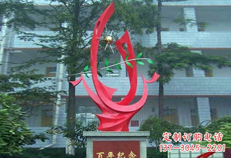 廊坊精美不锈钢凤凰雕塑