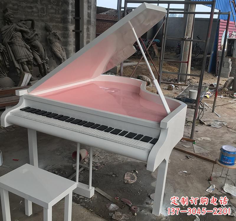廊坊不锈钢校园钢琴雕塑发出音乐的艺术