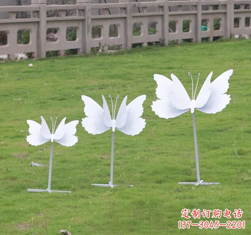 廊坊不锈钢艺术之美蝴蝶雕塑