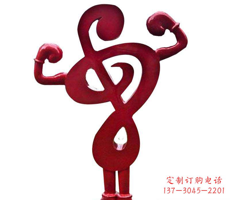 廊坊音符之美——不锈钢音符雕塑