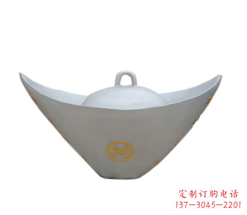 廊坊非凡的不锈钢元宝雕塑
