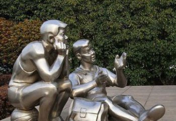 廊坊不锈钢的学生雕塑