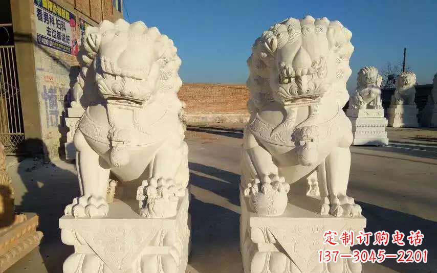 廊坊狮子雕塑象征力量与智慧