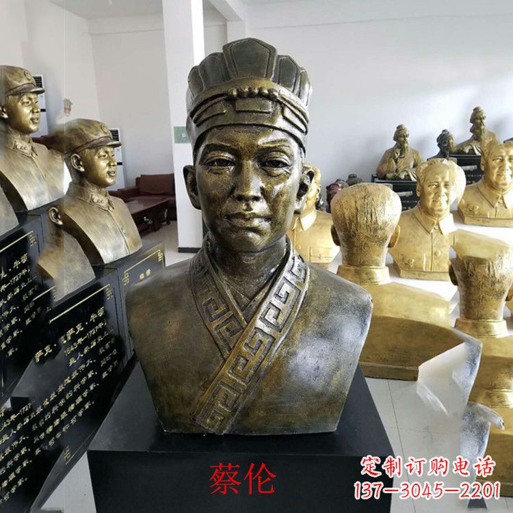 廊坊蔡伦雕塑一件传承历史的艺术珍品