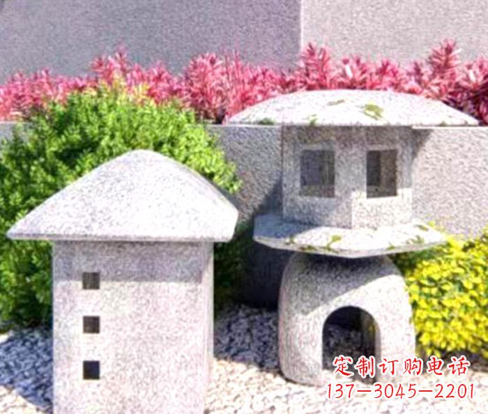 廊坊草坪大理石石灯雕塑的传统文化