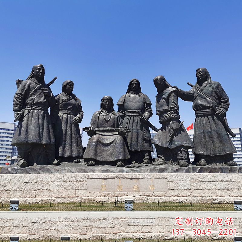 廊坊草原母亲——传承爱的雕塑