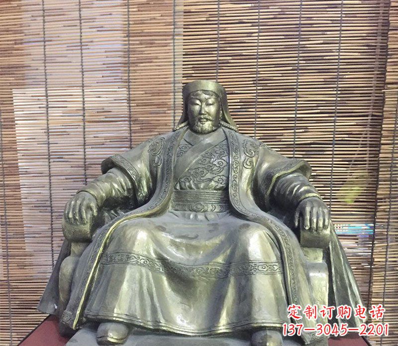 廊坊成吉思汗神话中的雕像