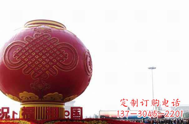 廊坊不锈钢灯笼雕塑——美丽城市的艺术装饰