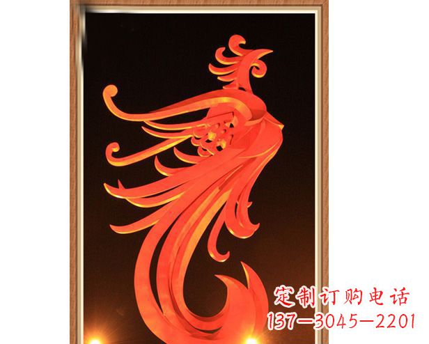 廊坊不锈钢凤凰雕塑美丽与传统的完美结合