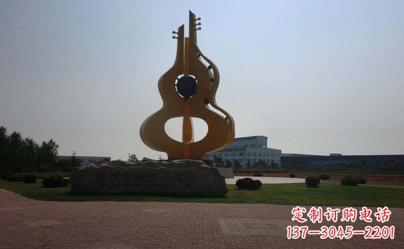 廊坊城市的不锈钢葫芦雕塑