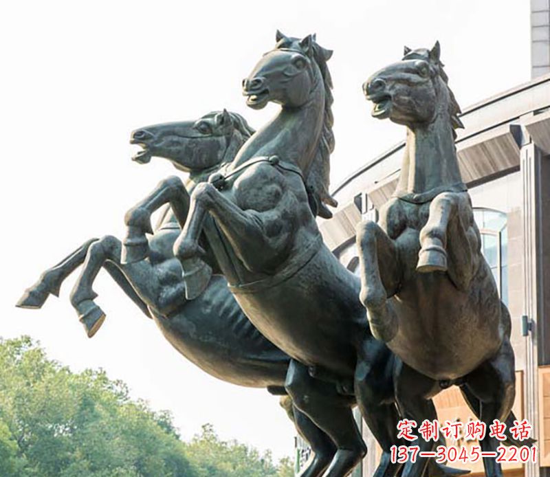 廊坊马雕塑集传统文化与现代装置艺术于一身
