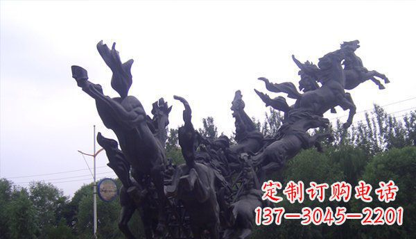 廊坊马雕塑精美绝伦的艺术品