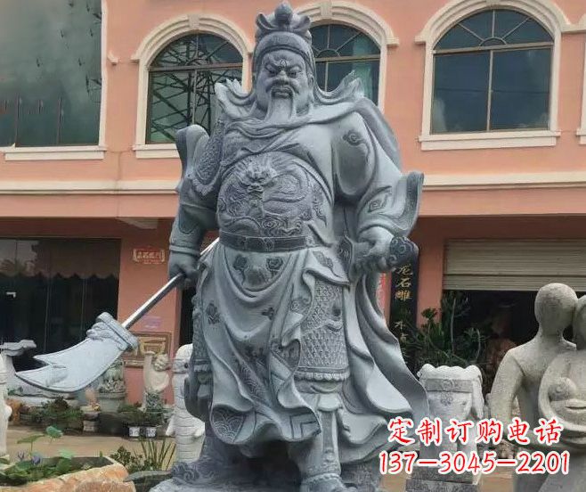 廊坊神秘的关公石雕
