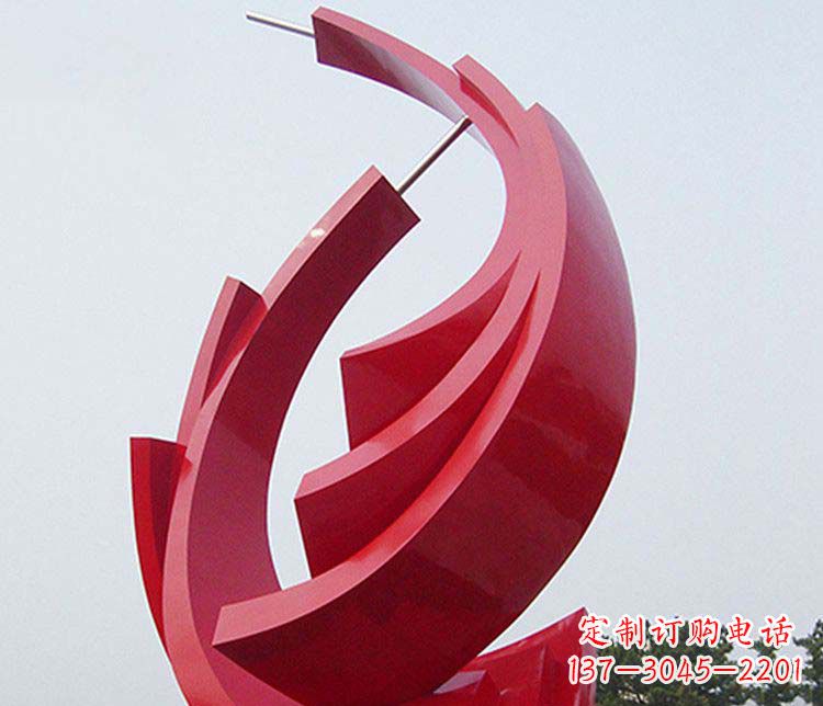 廊坊抽象帆船不锈钢雕塑