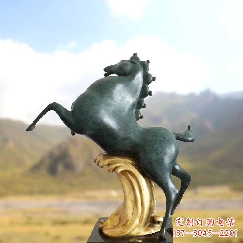 廊坊马雕塑传承中国古代文化精髓