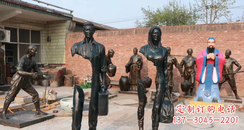 廊坊铜雕男人的力量
