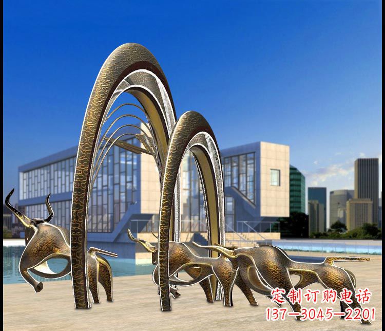 廊坊拱门雕塑传承中国古代文化的精美艺术