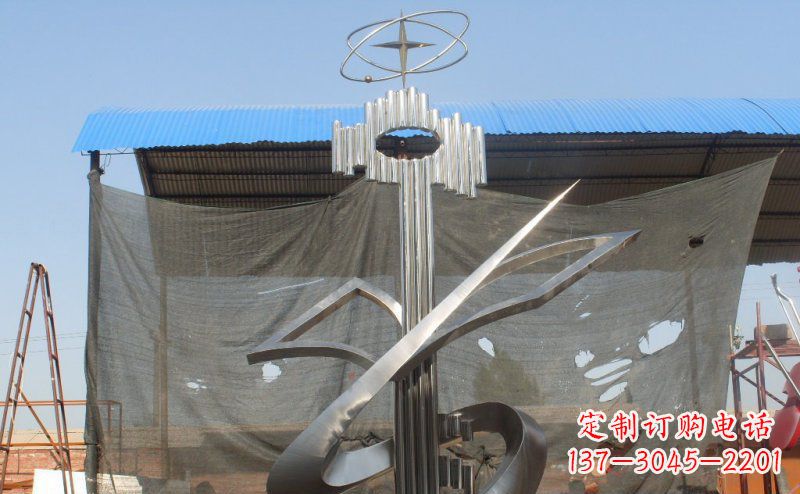 廊坊引领校园文化的钥匙雕塑