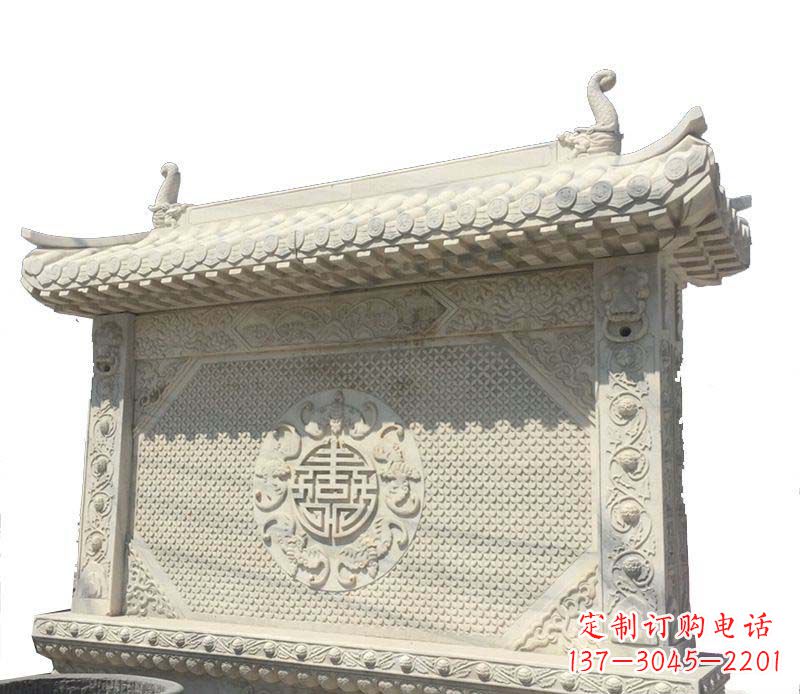 廊坊影壁雕塑美丽之艺术