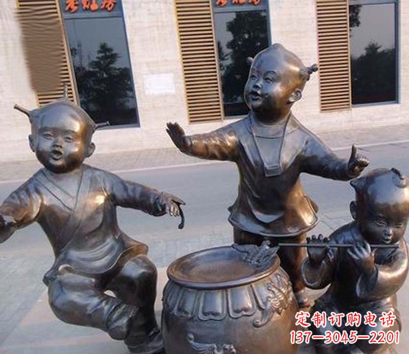 廊坊儿童铜雕——传承精神家园的艺术瑰宝