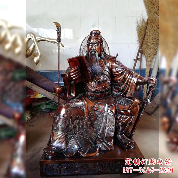 廊坊关公雕塑传承中华文化的珍贵标志
