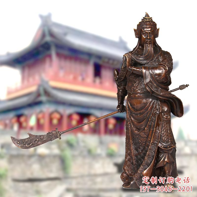 廊坊关公铜像千秋英雄的传奇