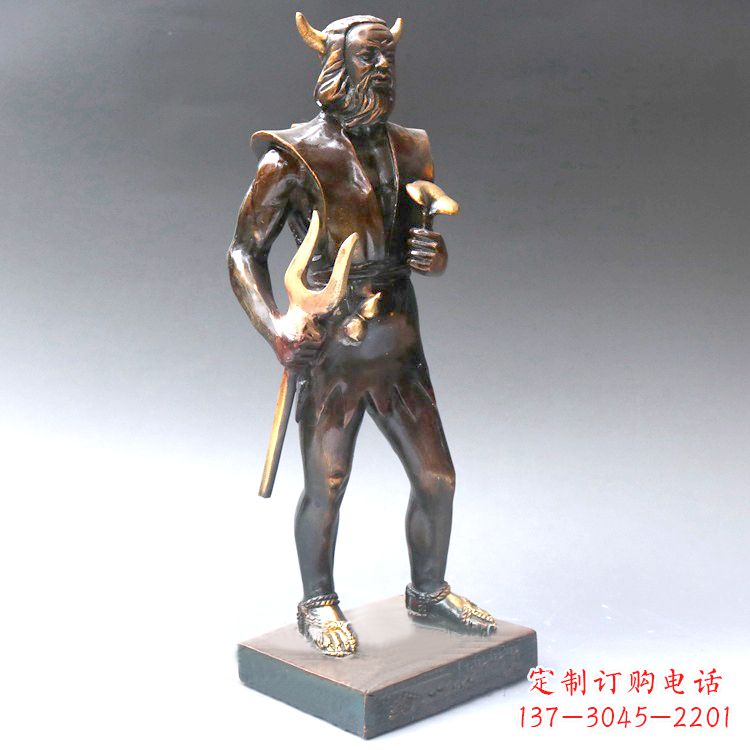 廊坊神农雕塑传承中华文化