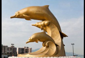廊坊海豚雕塑——美丽的城市标志