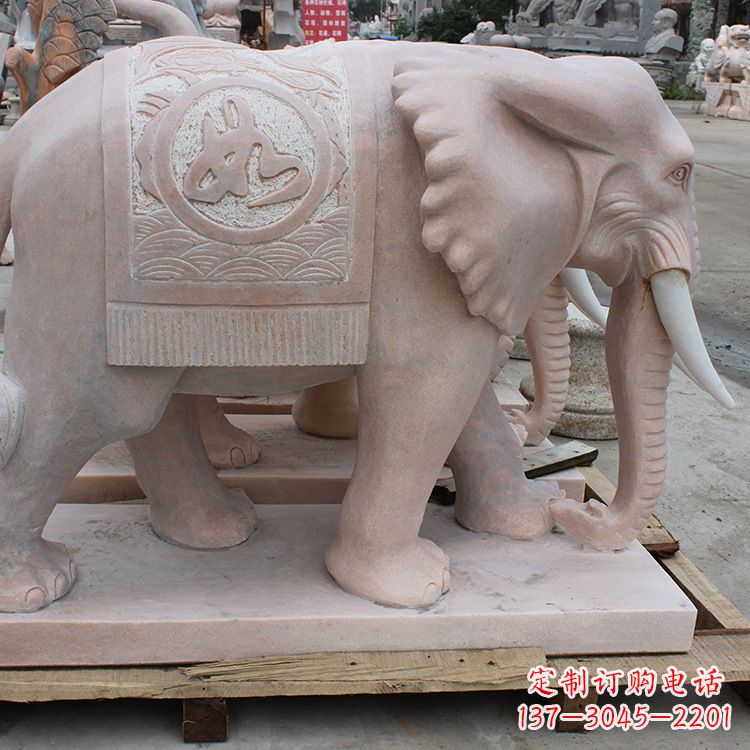 廊坊祠堂大象雕塑