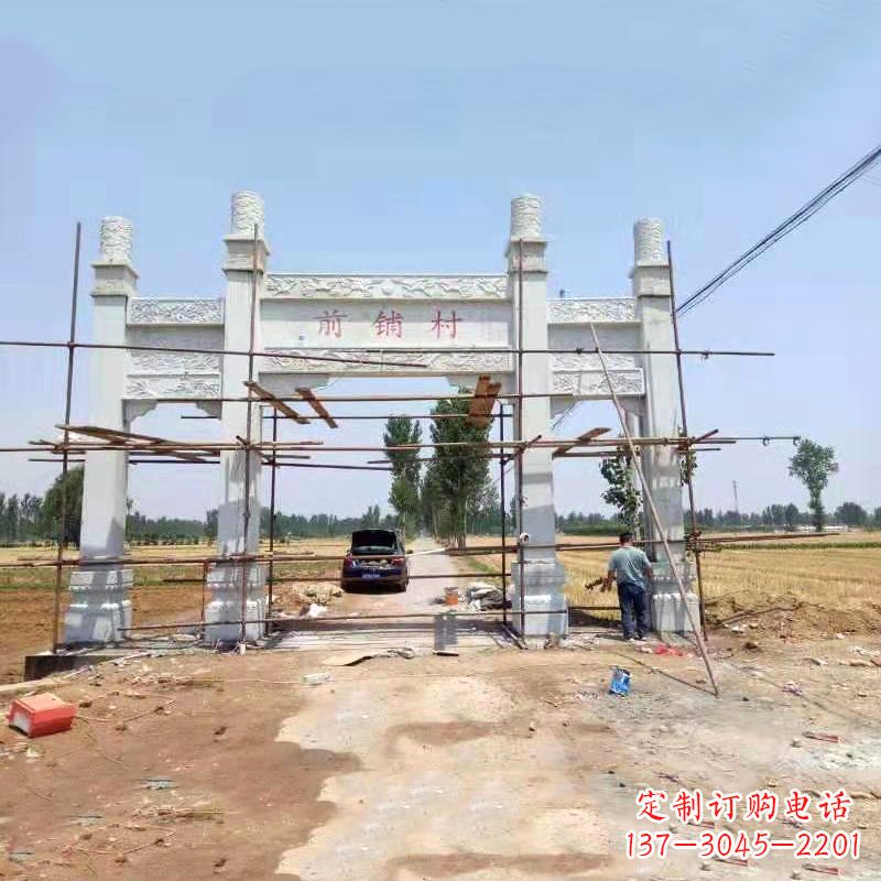 廊坊古老传统——牌坊雕塑