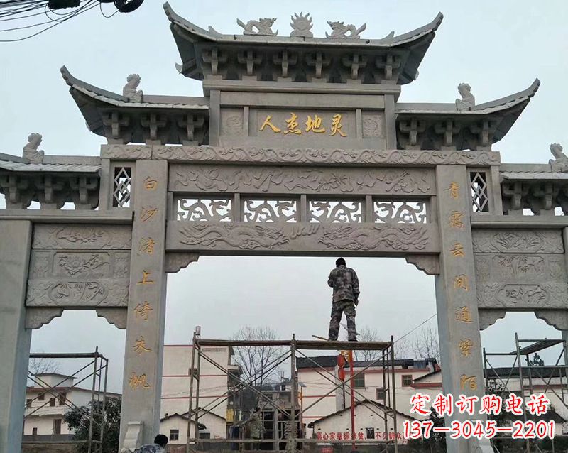 廊坊牌坊雕塑