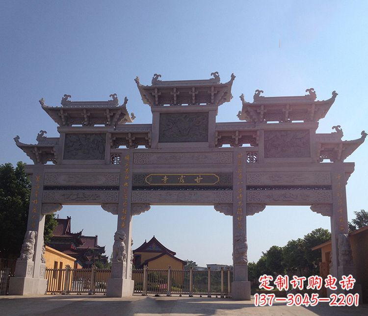廊坊牌坊雕塑——传承民间艺术的精髓