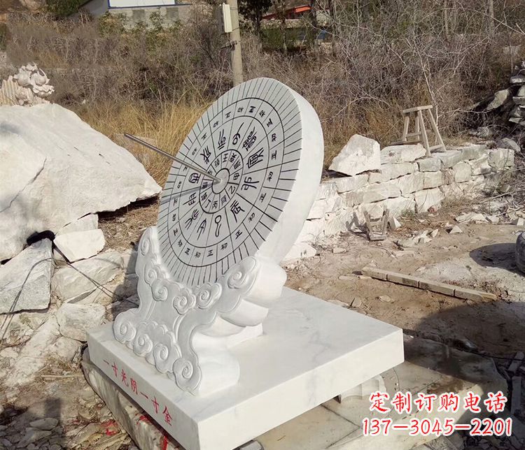 廊坊传承古老文化——日晷雕塑