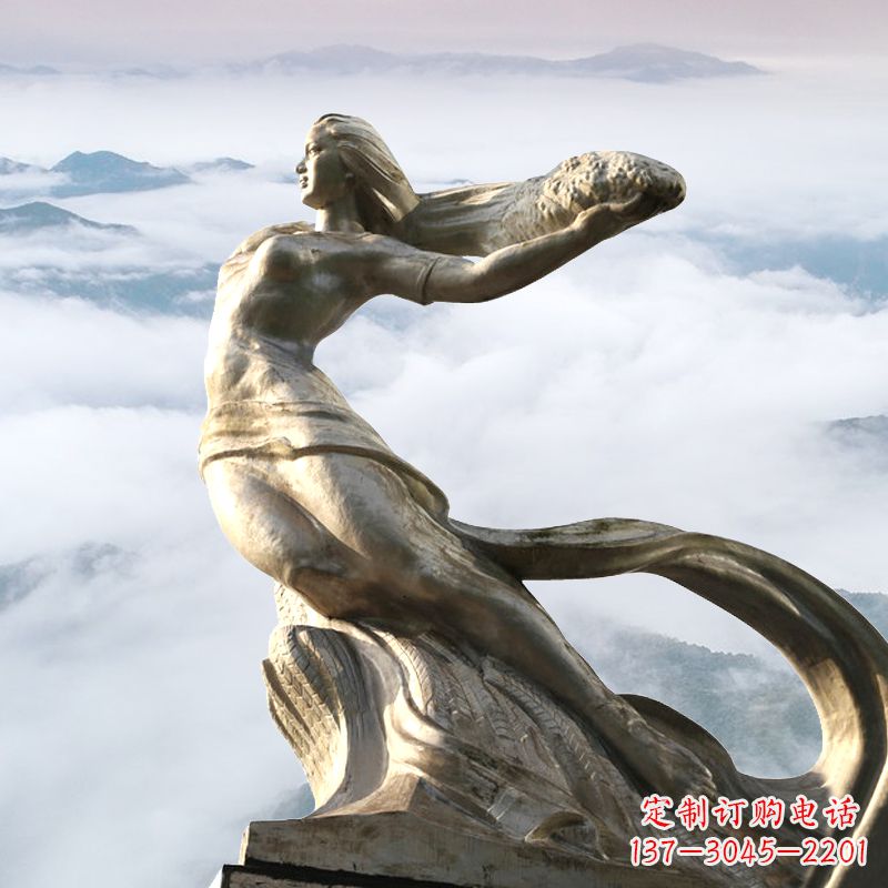 廊坊女娲补天——神话中的传奇雕塑