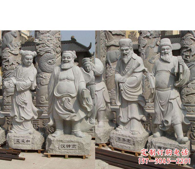 廊坊大理石八仙雕塑神秘的艺术之美