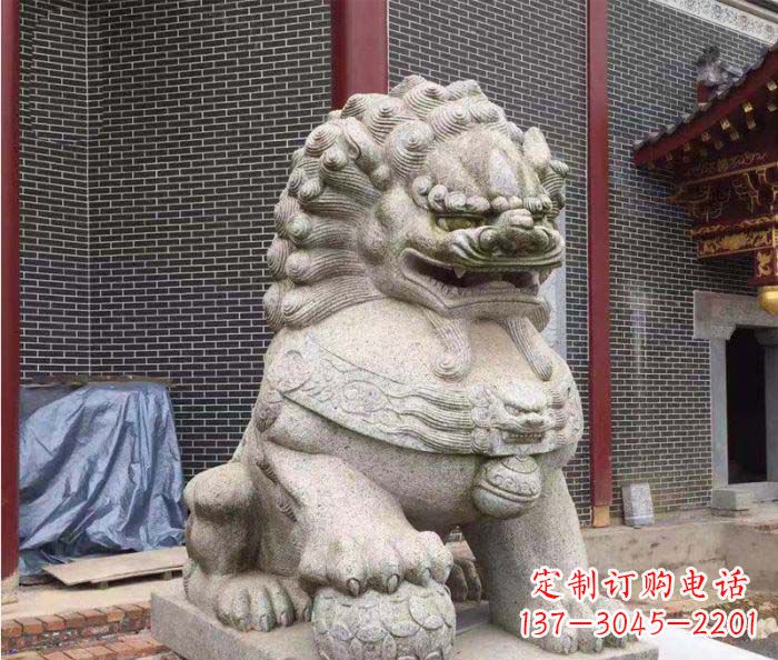 廊坊巨型大理石狮子雕塑