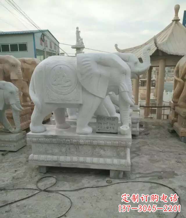 廊坊大理石大象——雕塑之美