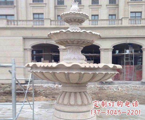 廊坊大理石喷泉雕塑