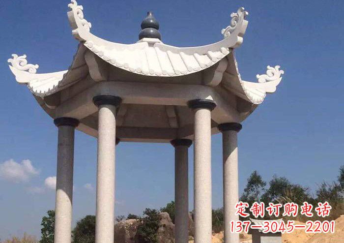 廊坊大理石凉亭雕塑——传承古代工艺之精粹