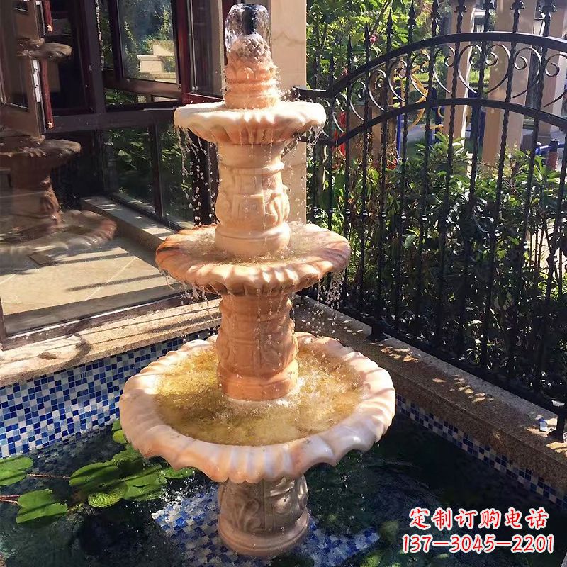 廊坊大理石雕刻风水球