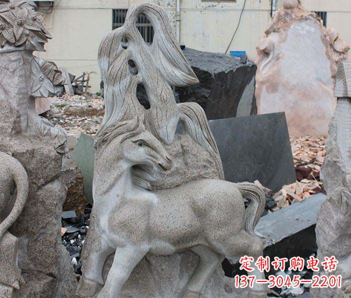 廊坊大理石动物雕塑丰富多彩的艺术品