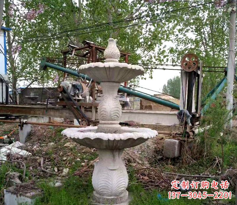 廊坊大理石多层喷泉石雕雕塑艺术的精美之作
