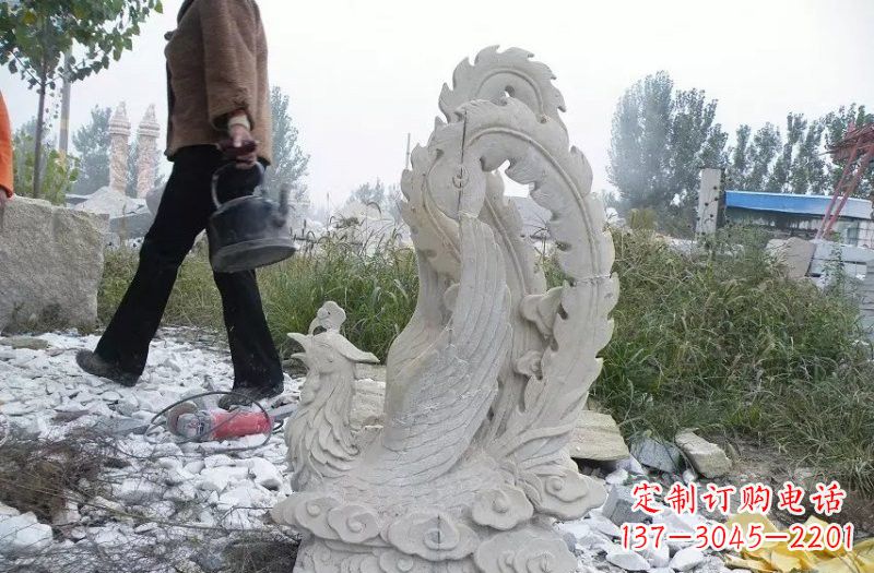 廊坊凤凰雕塑传承瑰丽的古老文化