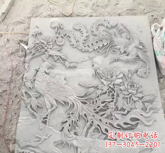 廊坊精美的凤凰雕塑