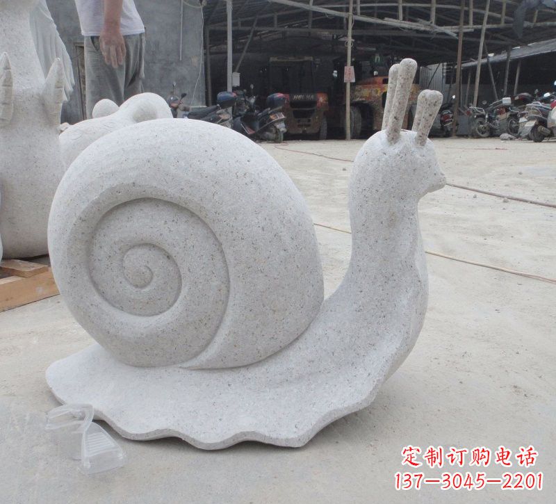 廊坊大理石蜗牛雕塑
