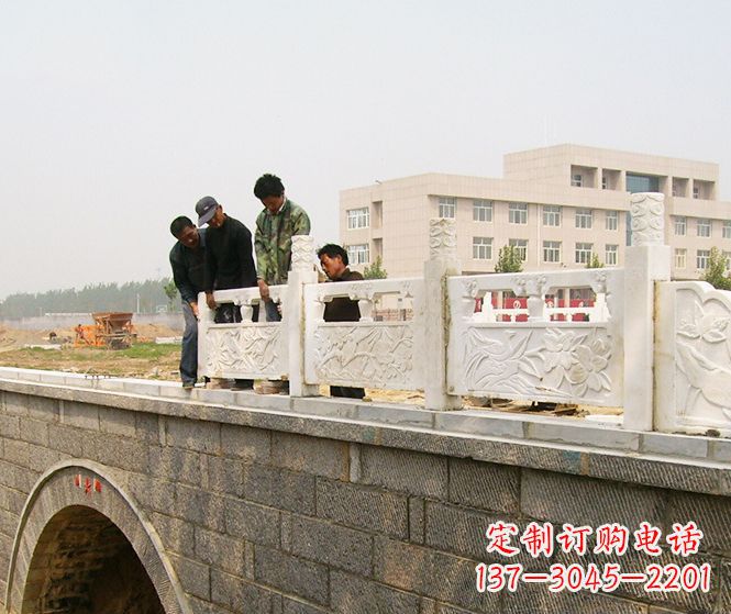 廊坊大理石拱桥石雕栏板