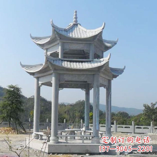 廊坊高雅大理石凉亭雕塑