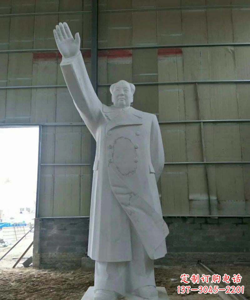廊坊精美大理石主席雕塑