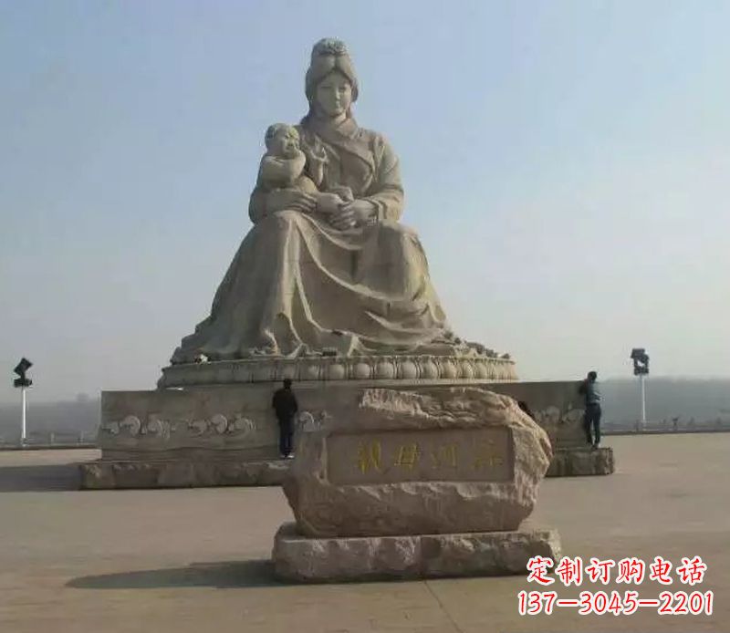 廊坊大理石母亲精美雕塑