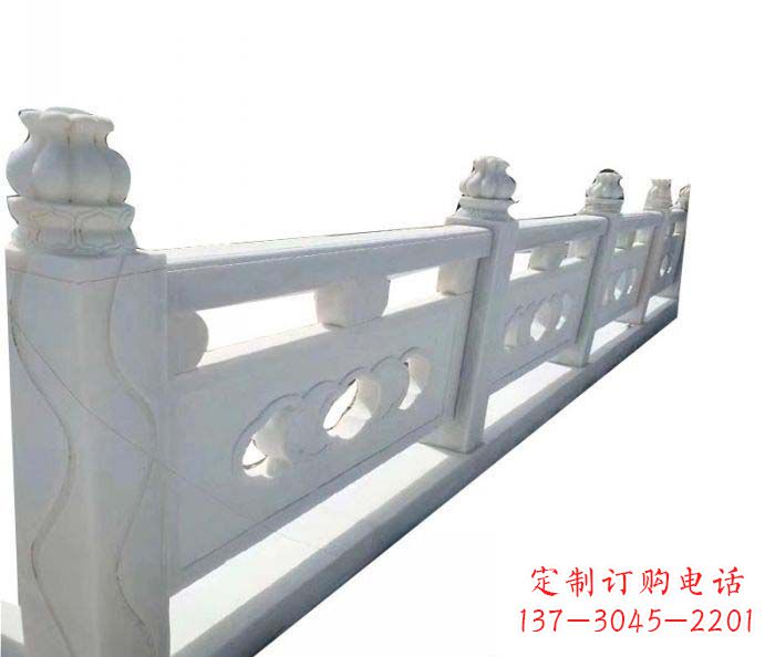 廊坊精美大理石栏板雕塑